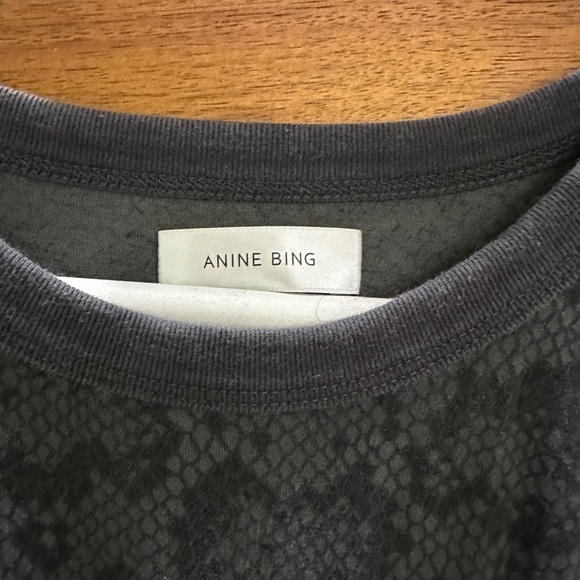 Anine Bing Python print tee XS - Picture 3 of 5